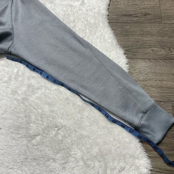 Under Armour Hoodie Womens Large Loose Fit Gray Sweater Cold Gear Long Sleeve - Picture 7 of 7